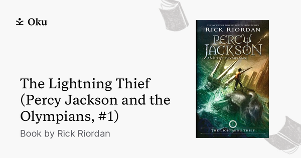 The Lightning Thief (Percy Jackson and the Olympians, #1) / Book / Oku